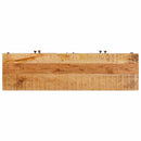 Opbevaringsskabe med dør Brun 110 x 30 x 45 cm Massivt mangotræ