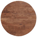 Nesting Kaffeborde 3 pcs Mørk Brun Massivt mangotræ og stål