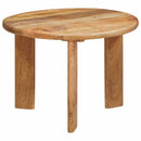 Nesting Kaffeborde 2 pcs Brun Massivt mangotræ