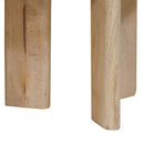 Nesting Kaffeborde 2 pcs Sort Massivt mangotræ
