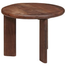 Nesting Kaffeborde 3 pcs Mørk Brun Massivt mangotræ