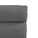 spisebordsstole 2 stk. stof mørkegrå