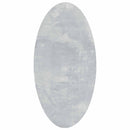Områdetæpper Oval HUARTE Grå 80 x 150 cm 100% polyester