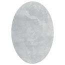 Områdetæpper Oval HUARTE Grå 120 x 170 cm 100% polyester