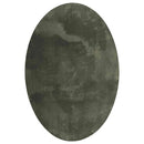 Områdetæpper Oval HUARTE Skovgrøn 160 x 230 cm 100% polyester