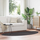 Områdetæpper HUARTE Antracit 100 x 200 cm Polyester