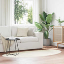 Områdetæpper HUARTE Creme 80 x 150 cm Polyester