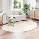 Områdetæpper HUARTE Creme 140 x 200 cm Polyester