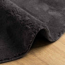 Tæppe HUARTE Antracit 80 x 150 cm Polyester