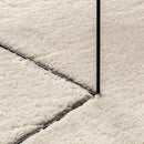 Tæppe HUARTE Beige 80 x 150 cm Polyester