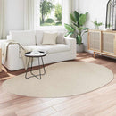 Områdetæpper HUARTE Beige 160 x 230 cm Polyester
