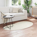 Områdetæpper HUARTE Creme 80 x 150 cm Polyester