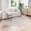 Tæppe HUARTE Sandfarvet 160 x 230 cm Polyester