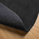 Områdetæpper HUARTE Sort 100 x 200 cm Polyester