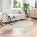 Områdetæpper HUARTE Creme 100 x 200 cm Polyester
