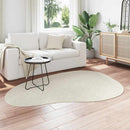 Områdetæpper HUARTE Creme 140 x 200 cm Polyester