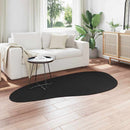 Områdetæpper HUARTE Sort 100 x 200 cm Polyester