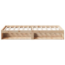 daybed uden madras 80x200 cm massivt fyrretræ