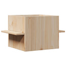 kattehus 51x35x30 cm massivt fyrretræ