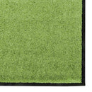Dørmåtte Andet Grøn og Sort 120 x 300 cm Polyamid og PVC