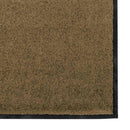 Dørmåtte Andet Brun og sort 120 x 300 cm Polyamid og PVC