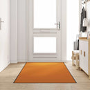 Dørmåtte Andet Orange og Sort 120 x 250 cm Polyamid og PVC