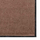 Dørmåtte Brun og sort 120 x 300 cm 100% polyamid