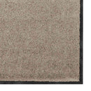 Dørmåtte Beige og sort 90 x 150 cm 100% polyamid