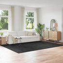 Anti-slip Shaggy tæppe Mørkegrå 240 x 340 cm PP