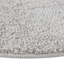 Anti-slip Shaggy tæppe Grå 160 x 160 cm PP