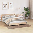 Anti-slip Shaggy tæppe Brun 120 x 170 cm PP