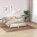 Anti-slip Shaggy tæppe Brun 160 x 230 cm PP