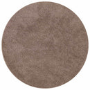 Anti-slip Shaggy tæppe Brun 160 x 160 cm PP