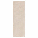 Skridsikre Trappemåtter 15 stk. 60 x 25 cm Creme PP Rektangulær