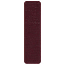 Skridsikre Trappemåtter 15 stk. 75 x 20 cm Bordeaux PP