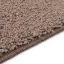 Anti-skid badevægs måttesæt 3 pcs Brun PP