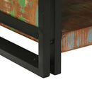 Sofabord Flerfarvet 120 x 50 x 38 cm Solid genbrugs træ