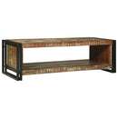 Sofabord Flerfarvet 120 x 50 x 38 cm Solid genbrugs træ