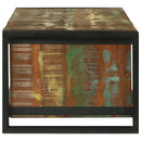Sofabord Flerfarvet 120 x 50 x 38 cm Solid genbrugs træ