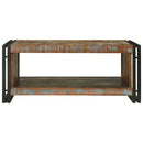 Sofabord Flerfarvet 90 x 50 x 38 cm Solid genbrugs træ