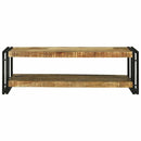 Sofabord Brun 120 x 50 x 38 cm Massivt mangotræ