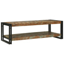 Sofabord Flerfarvet 120 x 50 x 38 cm Solid genbrugs træ