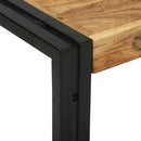Sofabord 2 pcs Brun 48 x 40 x 40 cm Massivt Akacietræ