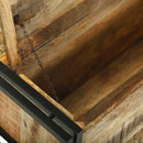 Sofabord med skuffe Brun 90 x 50 x 38 cm Massivt mangotræ