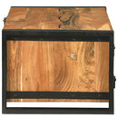 Sofabord med skuffe Brun 90 x 50 x 38 cm Massivt Akacietræ