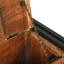 Sofabord Flerfarvet 90 x 50 x 38 cm Solid genbrugs træ