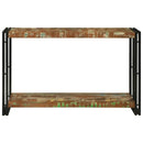 Konsolbord Flerfarvet 120 x 33 x 75 cm Solid genbrugs træ