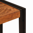 Konsolbord med hylde Brun 90 x 33 x 75 cm Massivt Akacietræ