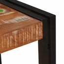 Konsolbord Flerfarvet 90 x 33 x 75 cm Solid genbrugs træ