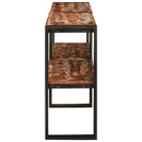 Konsolbord Flerfarvet 160 x 33 x 75 cm Solid genbrugs træ